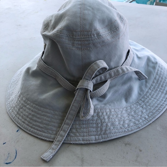Helen Kaminski Australia 100% Cotton Canvas Bucket Hat, Sun Hat - Picture 3 of 8